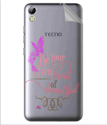 Snooky Tecno i3 pro Mobile Skin(Transparent)