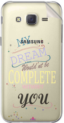 Snooky Samsung Galaxy J5 Mobile Skin(Transparent)