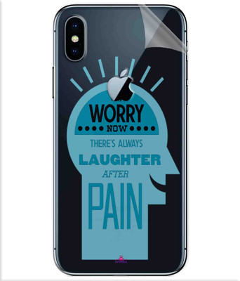 Snooky tpuApple iPhone X Mobile Skin(Transparent)