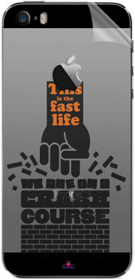 Snooky Apple iPhone 5s Mobile Skin(Transparent)