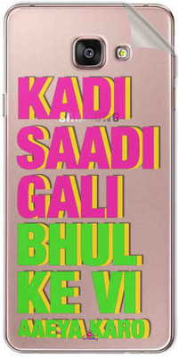 Snooky Samsung Galaxy A7 2016 Edition Mobile Skin(Transparent)