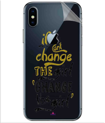 Snooky tpuApple iPhone X Mobile Skin(Transparent)