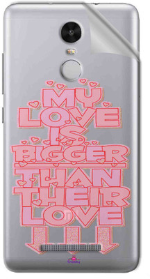 Snooky Mi Redmi Note 3 Mobile Skin(Transparent)