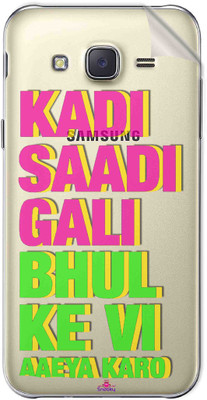 Snooky Samsung Galaxy J5 Mobile Skin(Transparent)