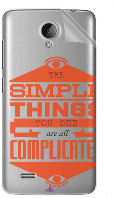 Snooky Vivo Y21 Mobile Skin(Transparent)