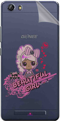 Snooky Gionee Marathon M5 Mobile Skin(Transparent)