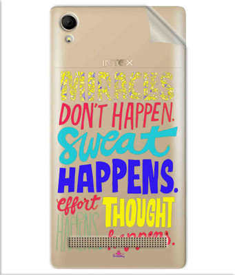 Snooky Intex Aqua Power Plus Mobile Skin(Transparent)