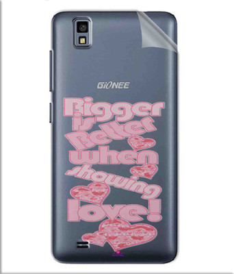 Snooky Gionee Pioneer P2M Mobile Skin(Transparent)