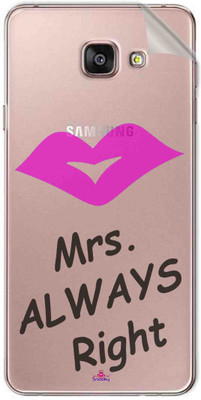 Snooky Samsung Galaxy A7 2016 Edition Mobile Skin(Transparent)