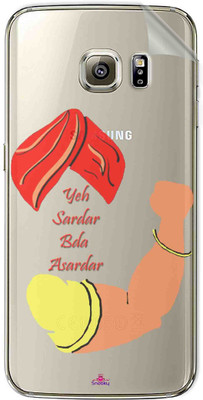 Snooky Samsung Galaxy S6 Edge Mobile Skin(Transparent)
