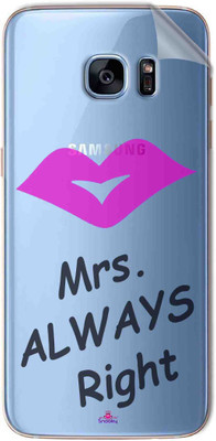 Snooky Samsung Galaxy S7 Edge Mobile Skin(Transparent)