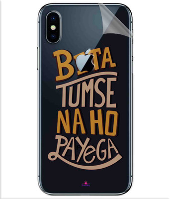 Snooky tpuApple iPhone X Mobile Skin(Transparent)