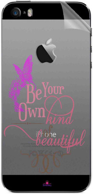 Snooky Apple iPhone 5s Mobile Skin(Transparent)