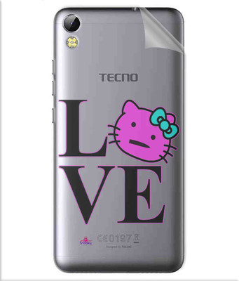 Snooky Tecno i3 pro Mobile Skin(Transparent)