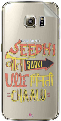 Snooky Samsung Galaxy S6 Edge Mobile Skin(Transparent)