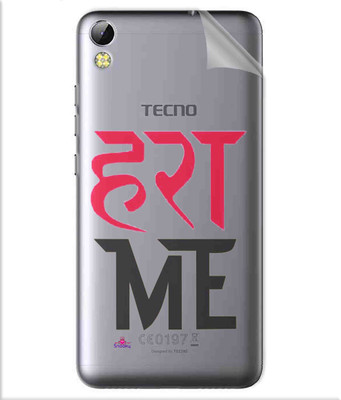 Snooky Tecno i3 pro Mobile Skin(Transparent)