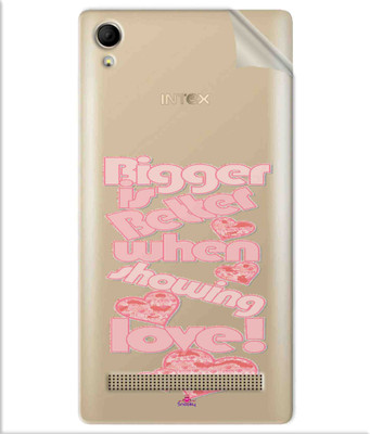 Snooky Intex Aqua Power Plus Mobile Skin(Transparent)