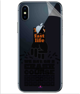 Snooky tpuApple iPhone X Mobile Skin(Transparent)