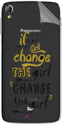 Snooky Panasonic Eluga Switch Mobile Skin(Transparent)