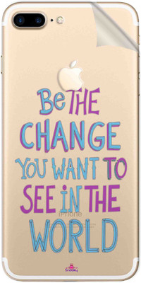 Snooky Apple iPhone 7 Plus Mobile Skin(Transparent)