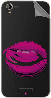 Snooky Lava X1 Mini Mobile Skin(Transparent)