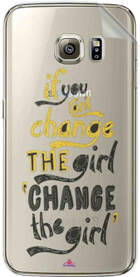 Snooky Samsung Galaxy S6 Edge Mobile Skin(Transparent)