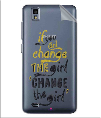 Snooky Gionee Pioneer P2M Mobile Skin(Transparent)