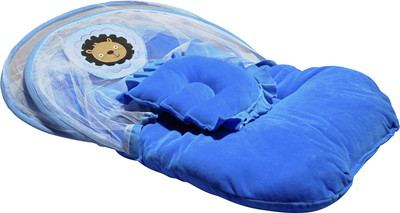 

CROOX Cotton Infants Cotton Mosquito Protector Comfy Baby Bed Mosquito Net(Blue)