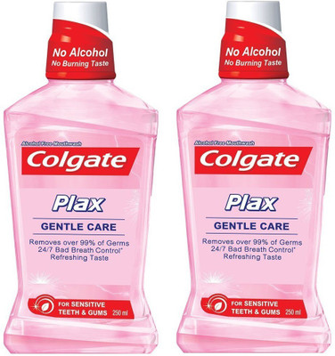 

Colgate Plax Gentle Care (Pack 2) - Mint(250 ml)
