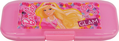 

Mattel BARBIE BARBIE Art Plastic Pencil Box(Set of 1, Pink)