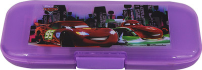 

Disney CARS CARS Art Plastic Pencil Box(Set of 1, Purple)
