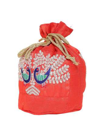 

Hepburnette HC00265 Potli(Red)