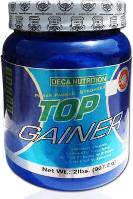 

Deca Nutrition Top Gainer Weight Gainers/Mass Gainers(907.2 g, Chocolate)