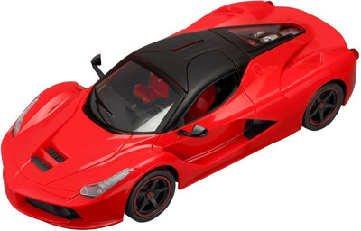 

Electrobot 1.16 Rechargeable Ferrari LaFerrari Style RC Super Car with Fully Function Doors, Adjustable Front Wheel Alignment (Red)(Red)