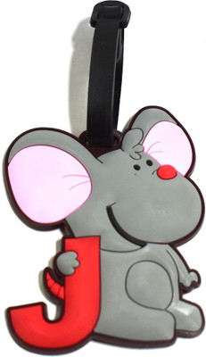 

Deal4online Eye Catching Luggage Tag - J Luggage Tag(Multicolor)