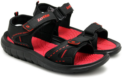 

Lotto Men BLACK-RED Sandals