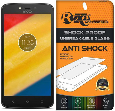 Roxel Screen Guard for Motorola Moto C Plus(Pack of 1)