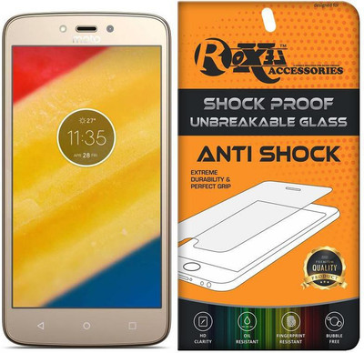 Roxel Screen Guard for Motorola Moto C Plus(Pack of 1)