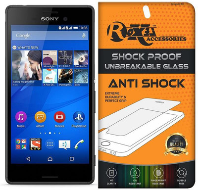 Roxel Screen Guard for Sony Xperia M4 Aqua(Pack of 1)