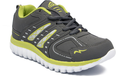 

Asian Running Shoes For Men(Grey, Green