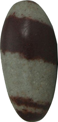 Kesar Zems Narmada Shivling - To Get The Bless Of Lord Shiva - Small Decorative Showpiece  -  0.5 cm(Stone, Multicolor)