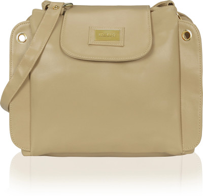 

Kleio Women Formal, Casual White Leatherette Sling Bag