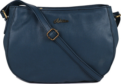 

ADAIRA Girls Blue Leatherette Sling Bag