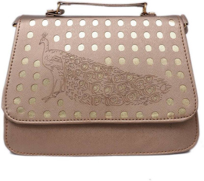

AMBAR Girls Brown PU Sling Bag