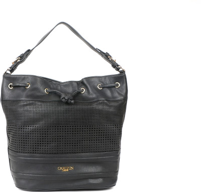 

Carlton London Women Casual Black PU Sling Bag