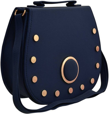 

AMBAR Girls Blue PU Sling Bag