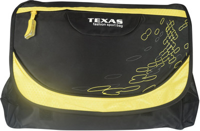

Texas USA Men & Women Yellow, Black Nylon Sling Bag, Black;yellow