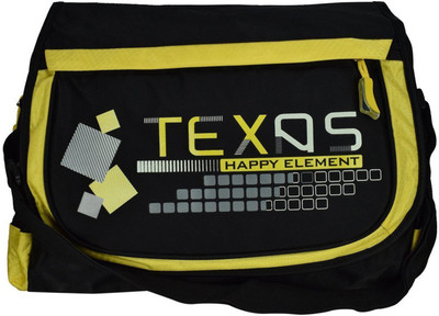 

Texas USA Men & Women Yellow Nylon Sling Bag
