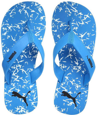 

Puma Panama II IDP Flip Flops, Electric blue lemonade- black-white