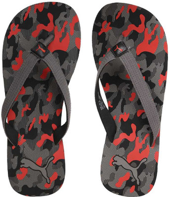 

Puma Tide Camo IDP Flip Flops, Quite shade-black-flame scarlet